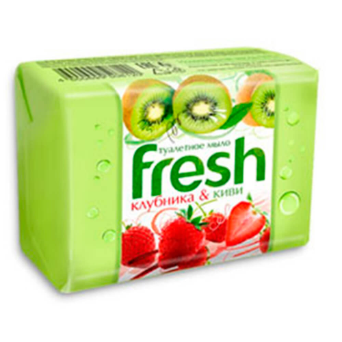 Мыло Fresh 4*75г клубника и киви Нэфис