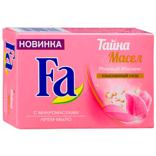 Крем-мыло Fa 90г тайна масел розовый жасмин Фа