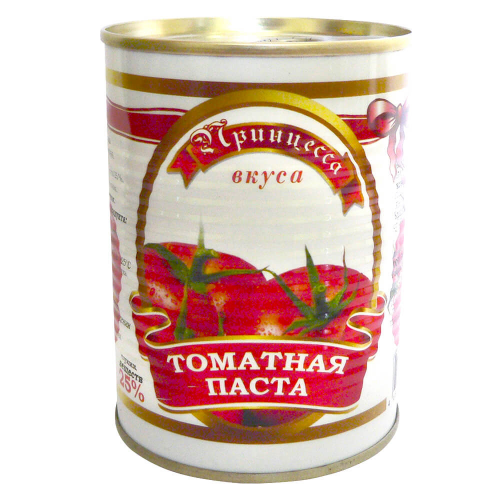 Паста томатная Принцесса вкуса 380г ж/б