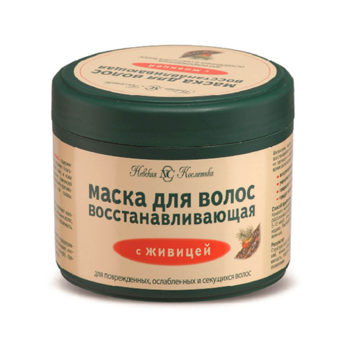 Маска для волос Невская Косметика 300мл с живицей восстанавливающая Невская косметика