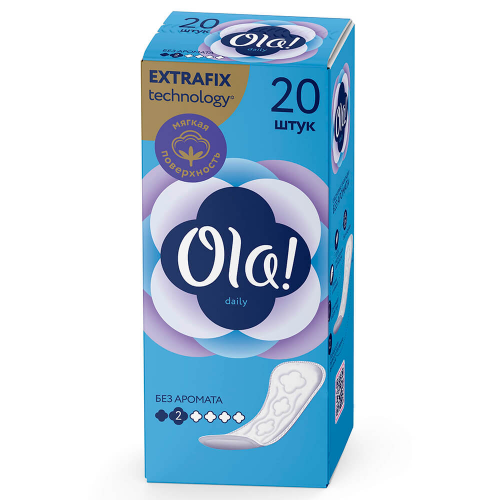 Прокладки ежедневные Ola 20шт дейли
