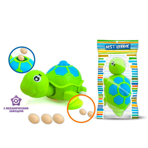 Черепаха заводная бестценник 50423 S+S Toys
