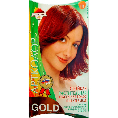 Краска для волос Артcolor 25г дикая вишня 111 Артколор