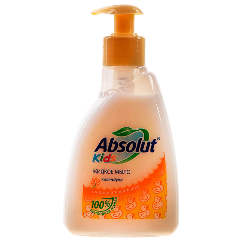 Жидкое мыло Absolut 250г kids календула антибактериальное