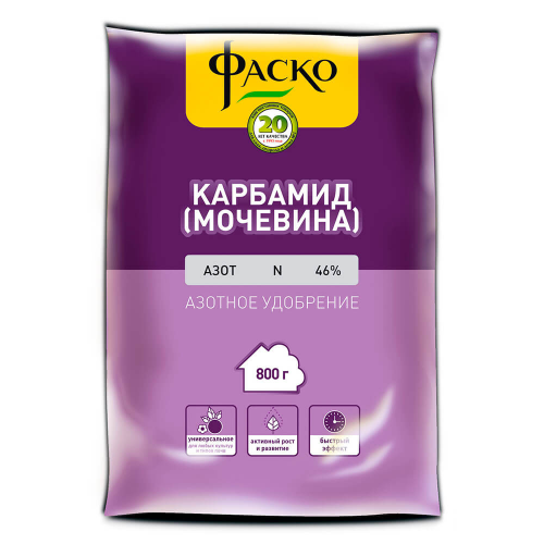 Удобрение минеральное сухое 0,8кг Фаско карбамид уд0101фас06 ФАСКО