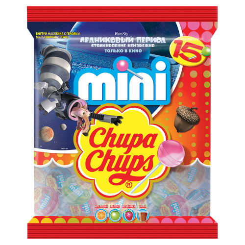 Карамель Chupa-Chups мини 90г ассорти вкусов Chupa Chups