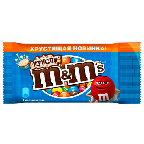 Драже M&M's 36г криспи MMs