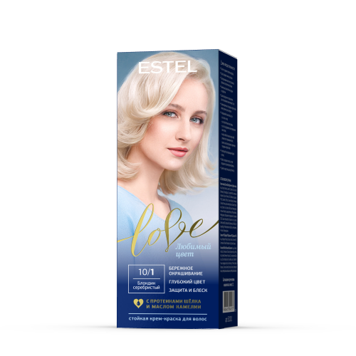 Краска для волос Estel Love 10/1 блондин серебристый ESTEL LOVE