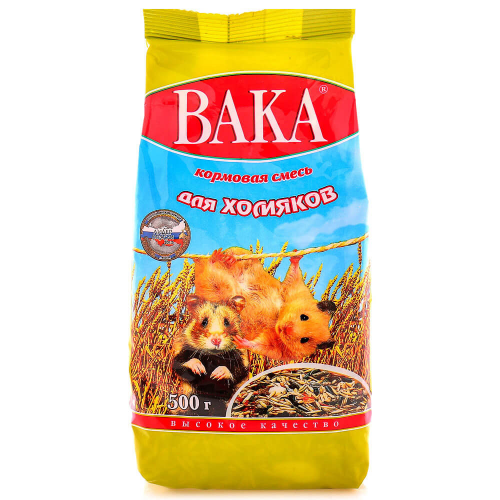 Корм для грызунов Вака 500г для хомяков
