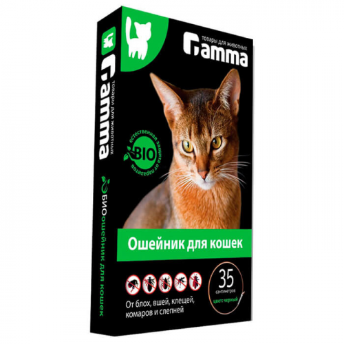 Биоошейник Гамма для кошек Gamma