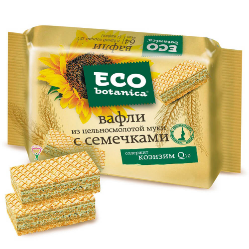Вафли ECO botanica 145г с семечками РотФронт Eco Вotanica