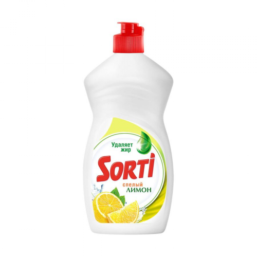 Средство для мытья посуды Sorti 450г лимон