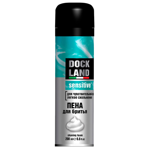Пена для бритья Dockland 200мл сенсетив DOCK LAND