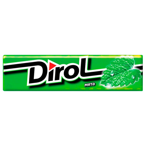 Резинка жевательная Dirol Fresh 13,6г мята подушечки