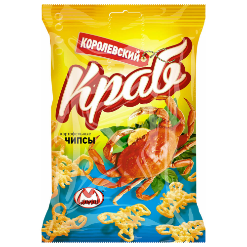 Чипсы Лайк! 30г королевский краб ЛАЙК