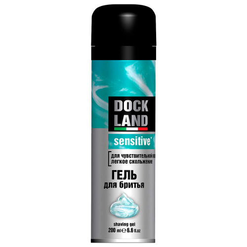 Гель для бритья Dockland 200мл сенсетив DOCK LAND