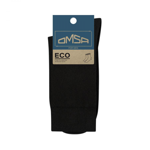 Носки мужские Omsa eco р.25-27 черные 401 OMSA