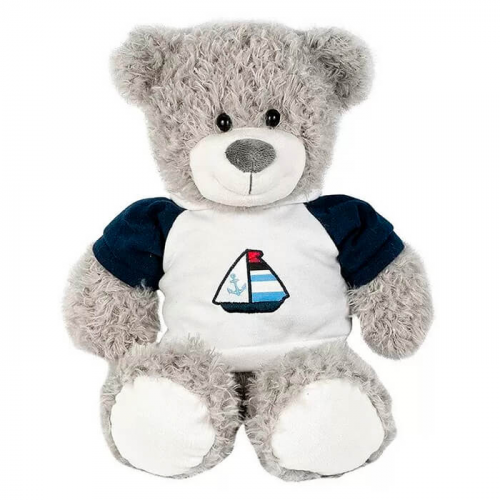 Игрушка мягкая Maxitoys мишка марти в футболке 27см mt-052017-1-27 Jack&Lin