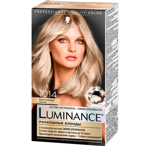 Краска для волос Luminance 10.14 кристальный блонд LUMINANCE