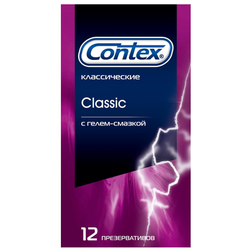 Презервативы Contex 12шт классик CONTEX