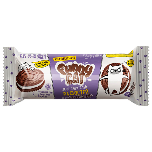 Печенье Funny Cat 95г Funny cat