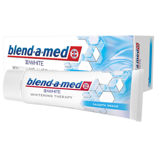 Зубная паста Blend-a-Med 75мл 3д вайт защита эмали Blend-a-med