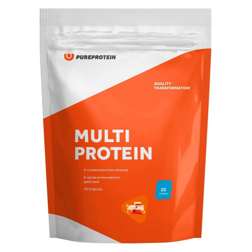 Мультикомпонентный протеин Pure Protein 600г сливочная карамель