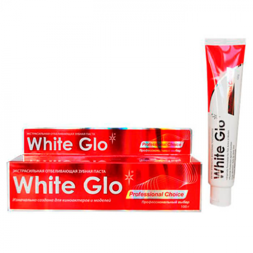 Зубная паста White Glo 16мл отбеливающая профессиональный выбор White glo