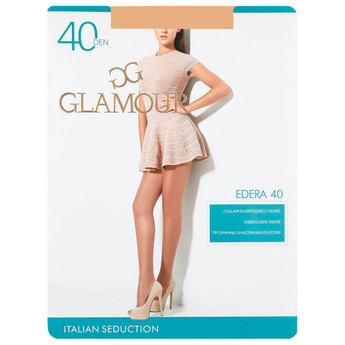 Колготки женские Glamour идера 40 ден р.2 миель