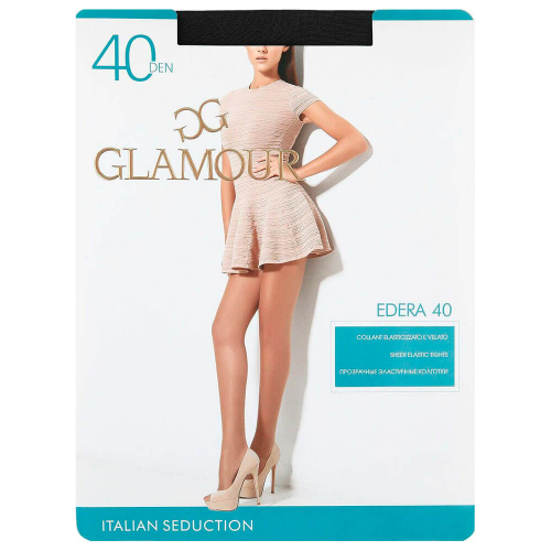 Колготки женские Glamour идера 40 ден р.2 неро