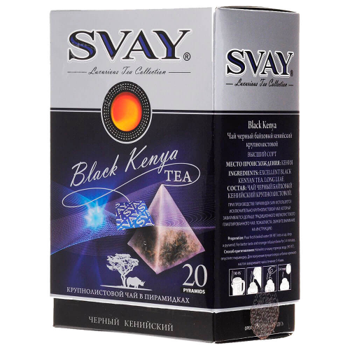Чай Svay 20пир*2,5г черный кения SVAY