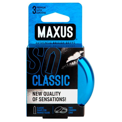 Презервативы MAXUS 3шт классик Maxus