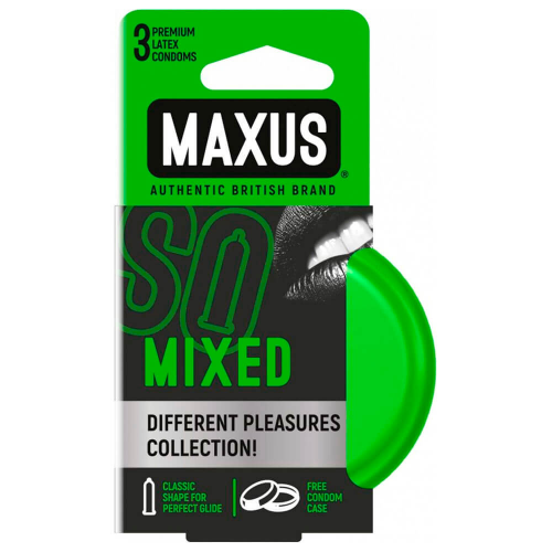 Презервативы MAXUS 3шт микс Maxus