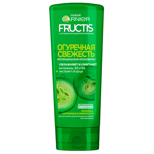 Бальзам для волос Fructis 387мл огуречная свежесть Фруктис