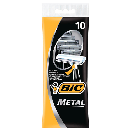 Станок Bic 10шт метал одноразовый BiC