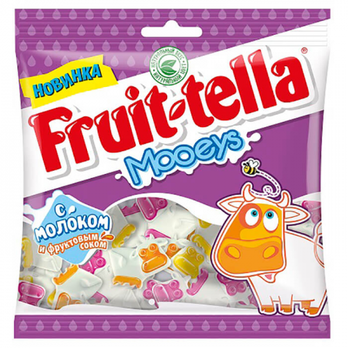 Мармелад жевательный Фруттелла молочные коровки 138г ван мелле Fruittella
