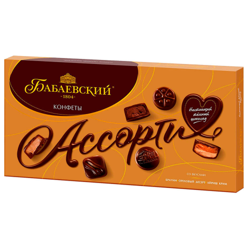 Конфеты Ассорти 280г Бабаевский