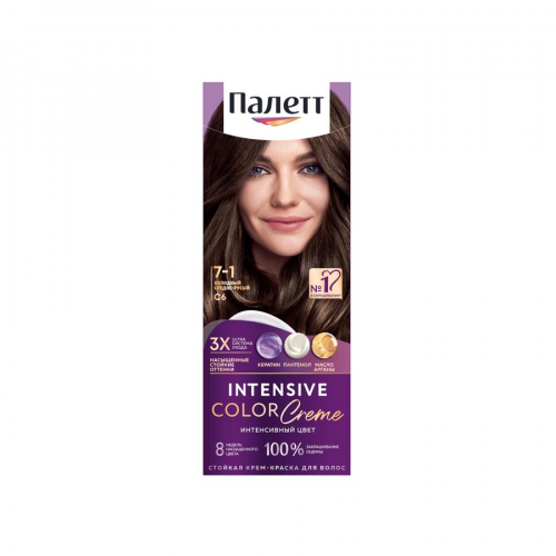 Краска для волос Palette холодный средне-русый с6