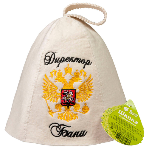 Шапка для бани Банные Штучки директор бани Банные штучки