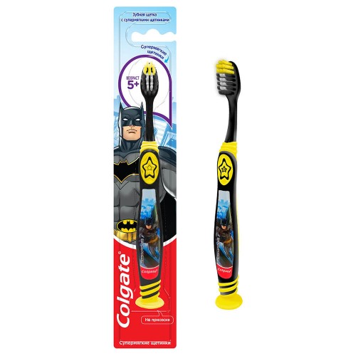Зубная щетка Colgate детская 5+ супермягкая