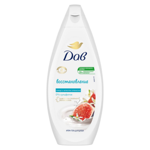 Гель-крем для душа Dove 250 л сочное наслаждение инжир и лепестки апельсина