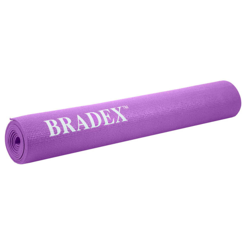 Коврик для йоги Bradex 173х61 фиолетовый sf 0397 BRADEX