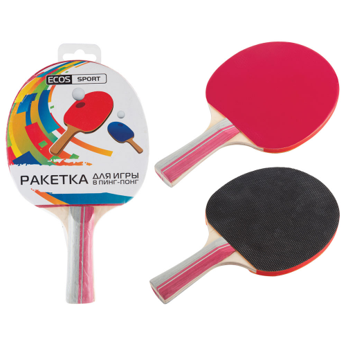 Ракетка для игры в пинг-понг экос ppr-03 323119 Ecos