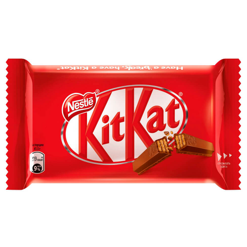 Шоколад кит кат 41.5 г 4 пальца нестле KitKat