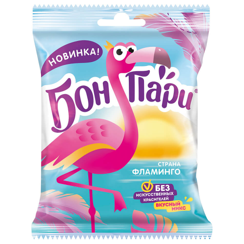 Мармелад жевательный Бон Пари 100г фламинго
