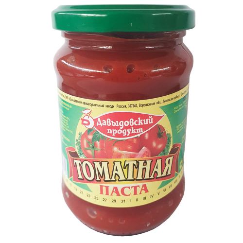 Паста томатная давыдовский продукт 270 г ст/б твист Давыдовский продукт