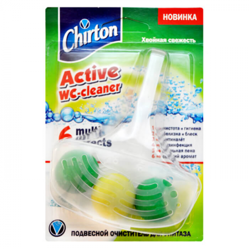 Блок для унитаза Chirton 45г хвойная свежесть