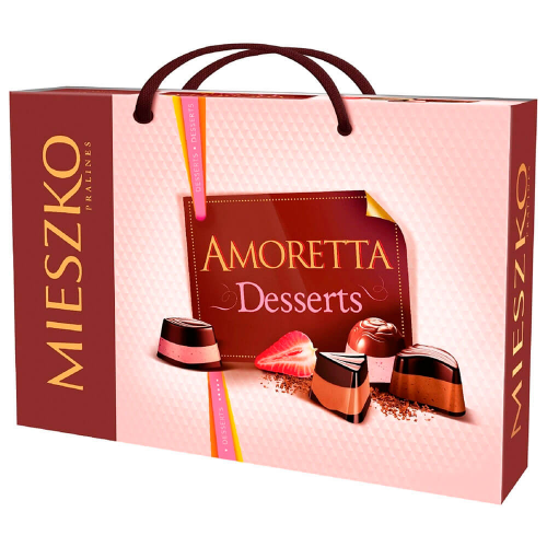 Конфеты миешко 276 г аморетта десерт в сумке