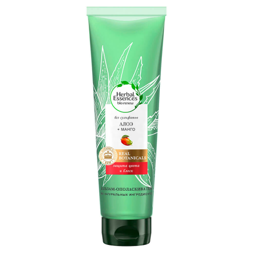 Бальзам для волос Herbal Essences 275 мл алоэ и манго без сульфатов защита цвета и блеск