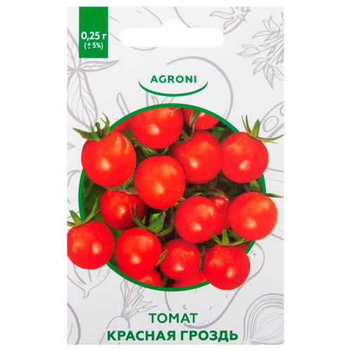 Томат красная гроздь 0.25 г агрони xs AGRONI